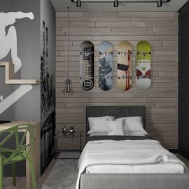 Дизайн интерьера дома в скандинавском стиле от дизайн студии Graffit